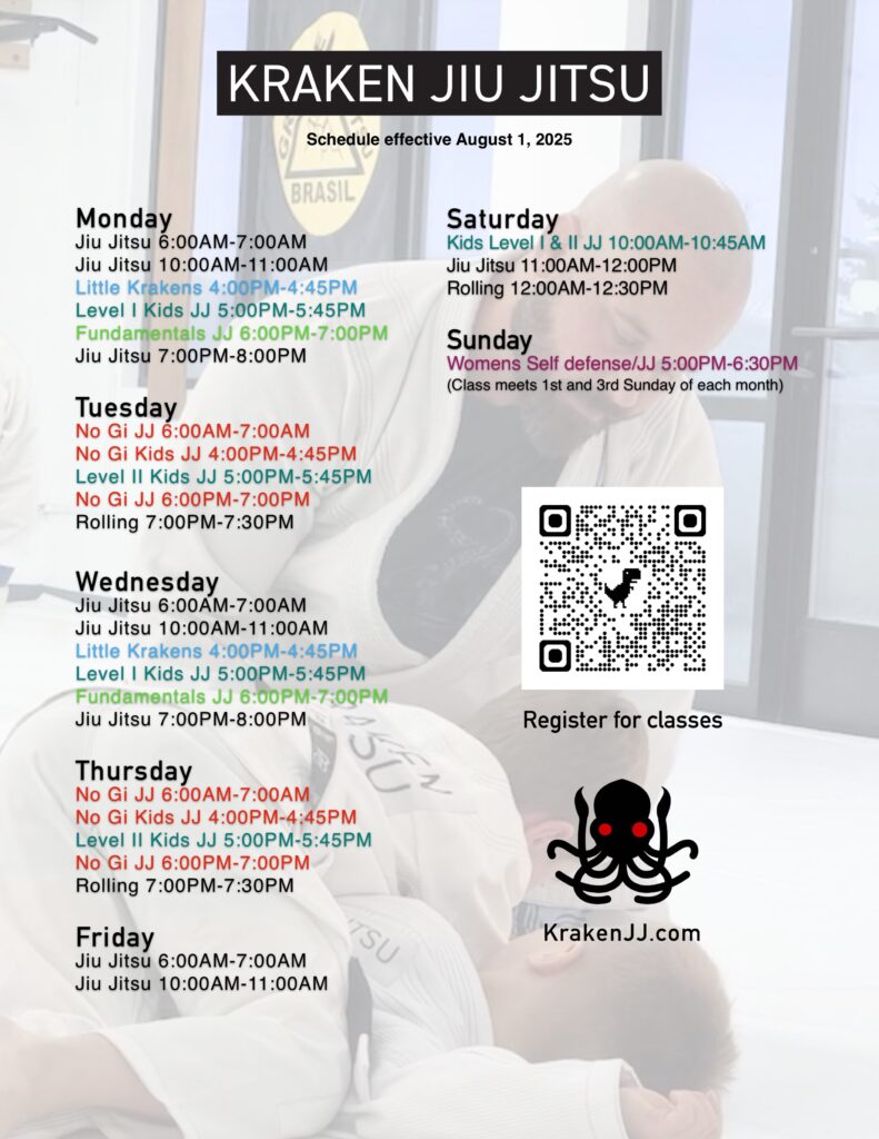 Schedule effective August 2025