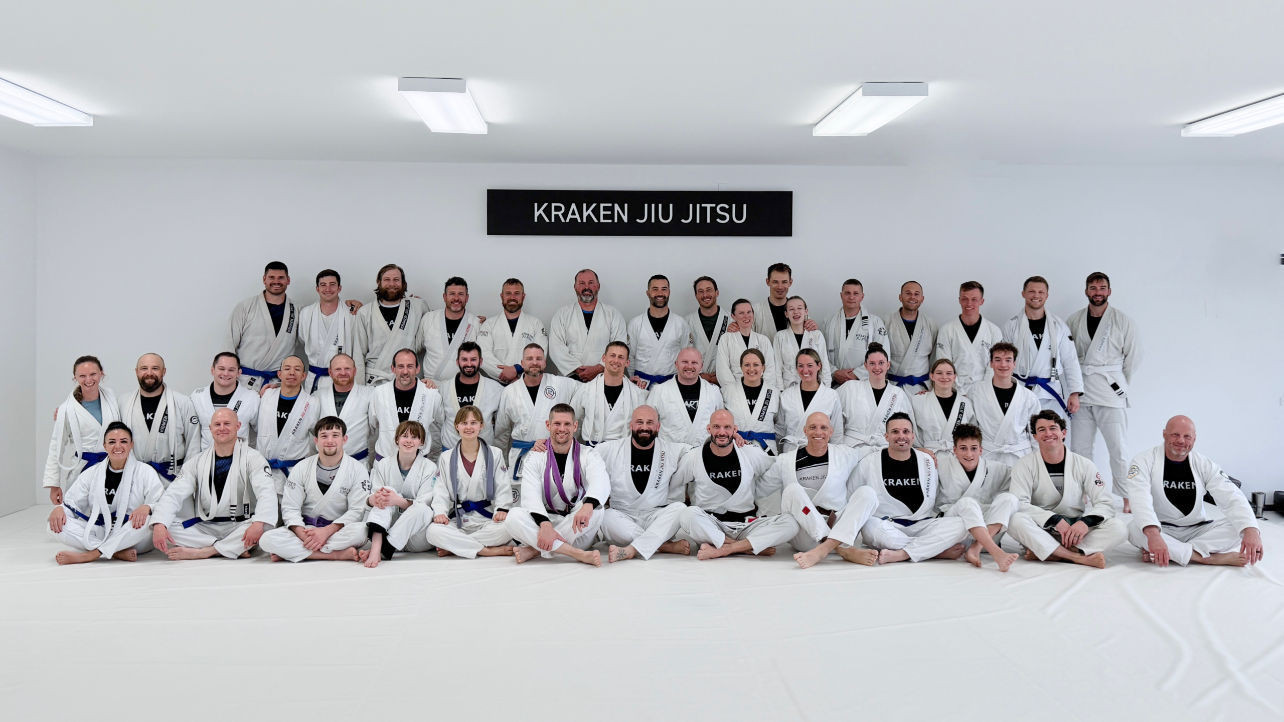 BJJ after class at Kraken Jiu Jitsu in Grand Rapids